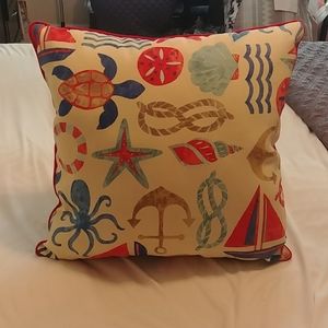 Nautical Accent Pillow